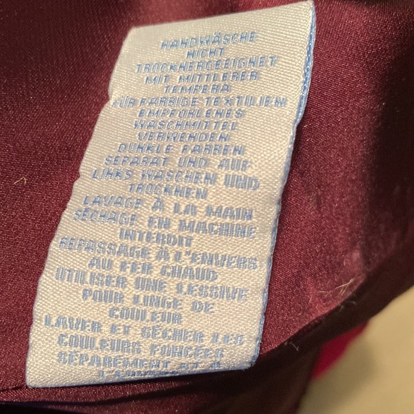 Boden Beaded Jeweled Georgette Fuchsia Pink Scoop Neck Midi Dress - 4 - Picture 14 of 14